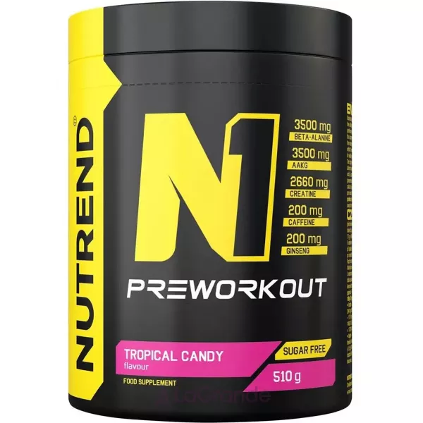 Nutrend N1 Pre-Workout Tropical Candy ����������������� �������� 