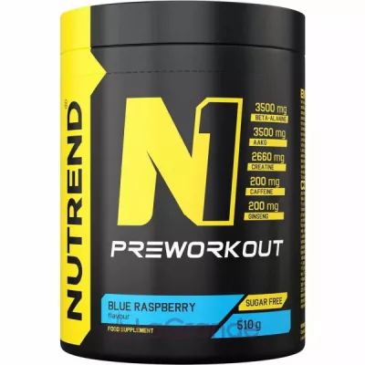 Nutrend N1 Pre-Workout Blue Raspberry   