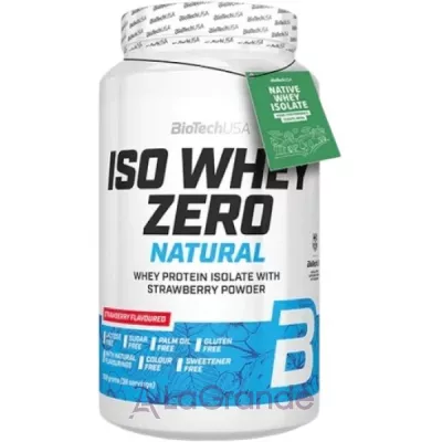 BioTech USA  ISO Whey Zero Natural Strawberry ������� 