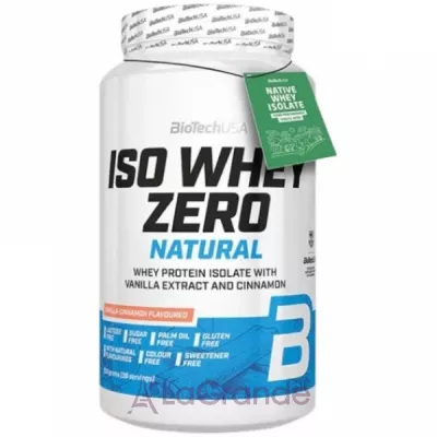BioTech USA ISO Whey Zero Natural Vanilla Cinnamon ������� 