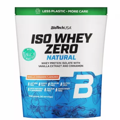 BioTech USA ISO Whey Zero Natural Vanilla Cinnamon  