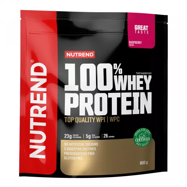 Nutrend 100% Whey Protein Raspberry ������ 