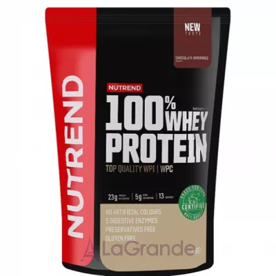 Nutrend 100% Whey Protein Chocolate Brownies  