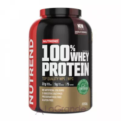 Nutrend 100% Whey Protein Chocolate Brownies  