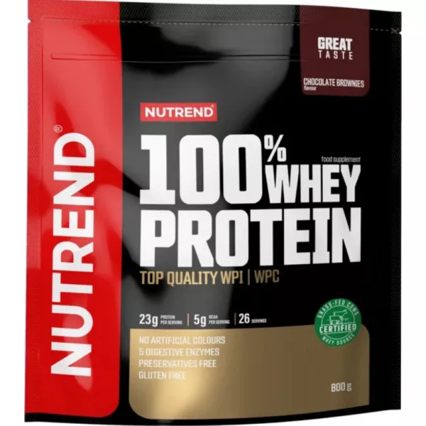 Nutrend 100% Whey Protein Chocolate Brownies ������ 