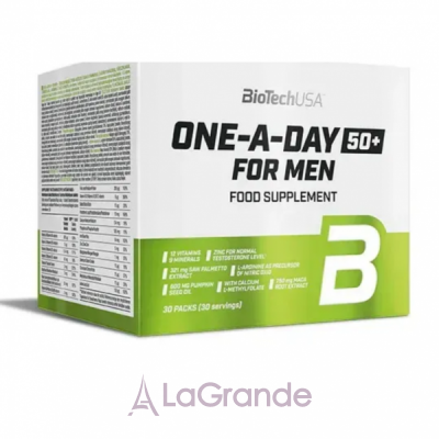 BioTech USA  One-A-Day 50+ For Men ³-    50+