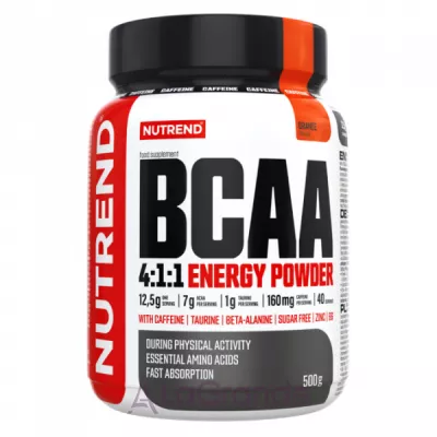 Nutrend BCAA 4:1:1 Energy Powder Orange   4:1:1   