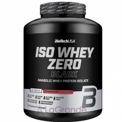 BioTech USA  ISO Whey Zero Black Strawberry   