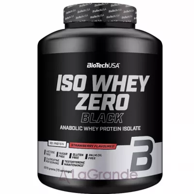 BioTech USA  ISO Whey Zero Black Strawberry   