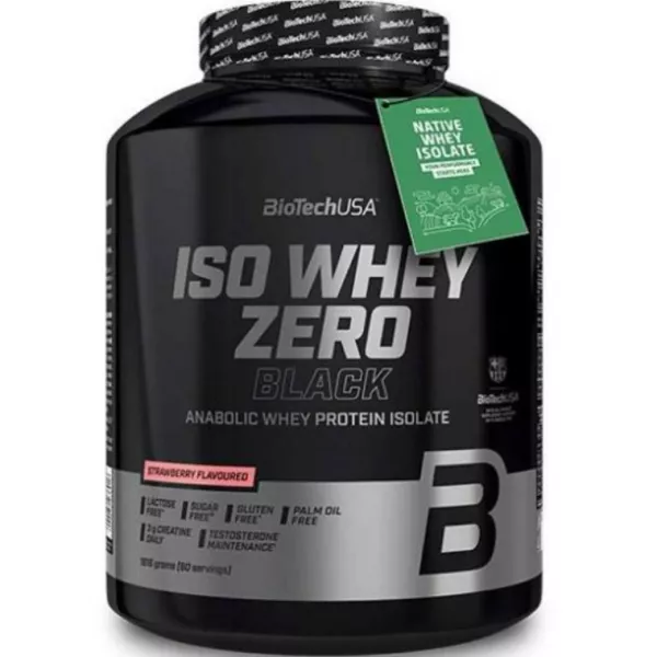 BioTech USA  ISO Whey Zero Black Strawberry ������� ������ 