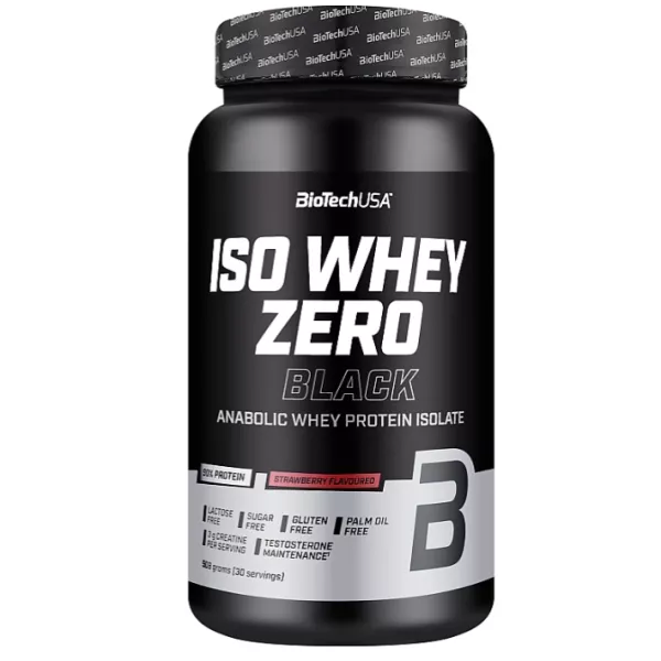 BioTech USA  ISO Whey Zero Black Strawberry ������� ������ 