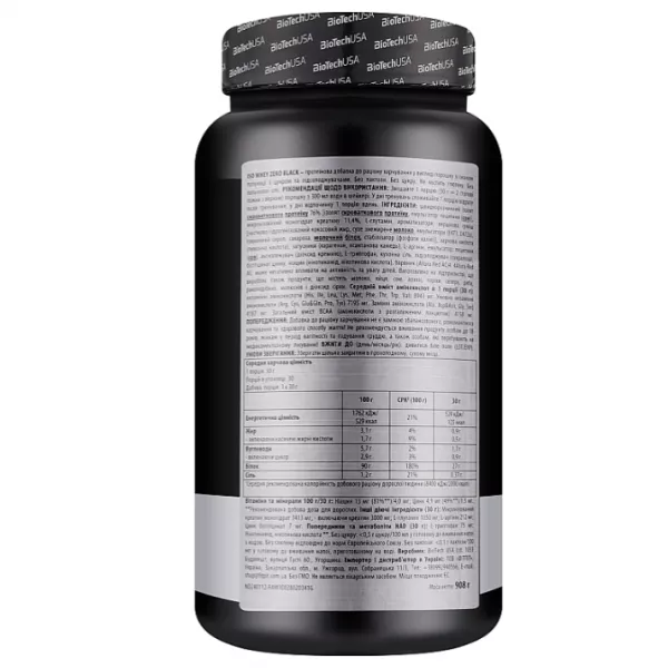 BioTech USA  ISO Whey Zero Black Strawberry ������� ������ 