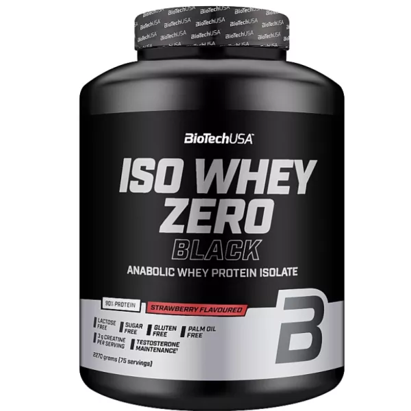 BioTech USA  ISO Whey Zero Black Strawberry ������� ������ 