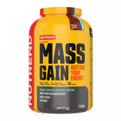 Nutrend Mass Gain Chocolate & Coconut ������ ��� ���������� �� ������������ ����� �'����� ���� � ������ 