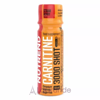 Nutrend Carnitine 3000 Shot Strawberry L-   