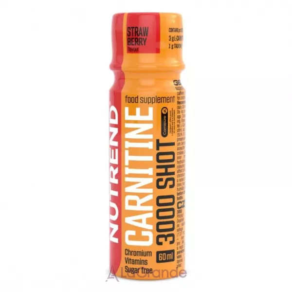 Nutrend Carnitine 3000 Shot Strawberry L-�������� �� ������ 