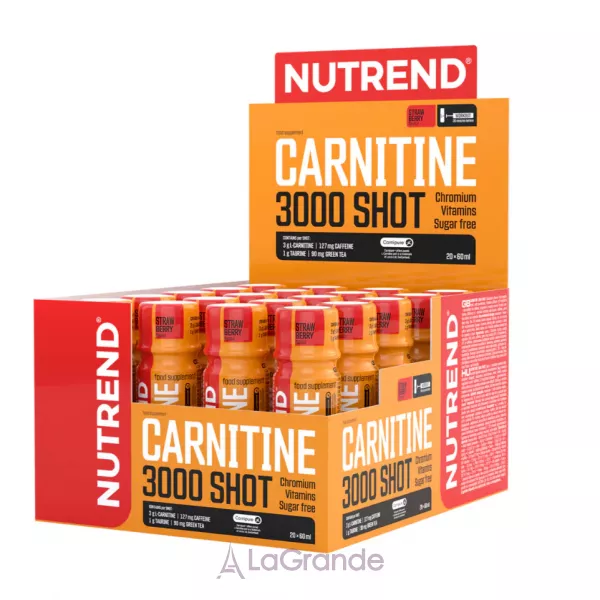 Nutrend Carnitine 3000 Shot Strawberry L-�������� �� ������ 