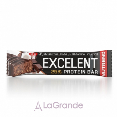 Nutrend Excelent Protein Bar Chocolate Coconut   