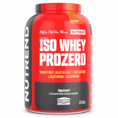 Nutrend Iso Whey Prozero Salted Caramel    