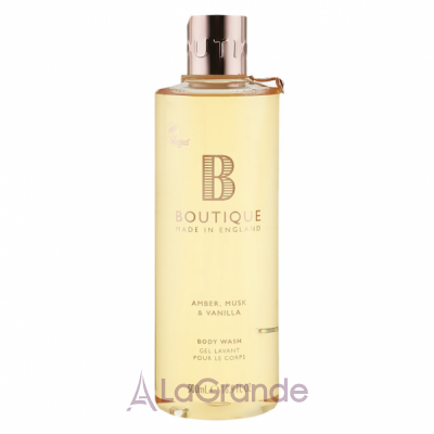 Grace Cole Boutique Body Wash Amber, Musk & Vanilla    