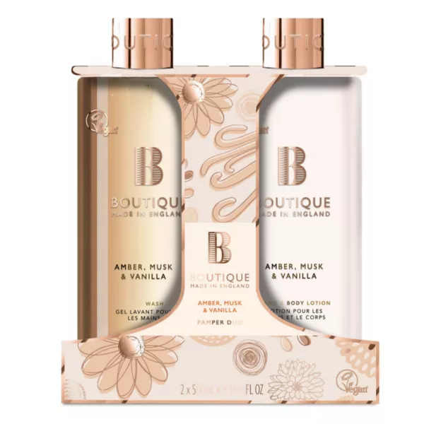 Grace Cole Boutique Amber, Musk & Vanilla Body Care Duo ����� ��� ���� 
