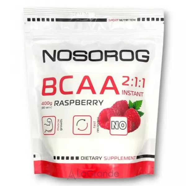 Nosorog BCAA 2:1:1 Instant Raspberry ������������ BCAA ��� ������ 