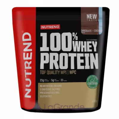Nutrend 100% Whey Protein Chocolate + Coconut  