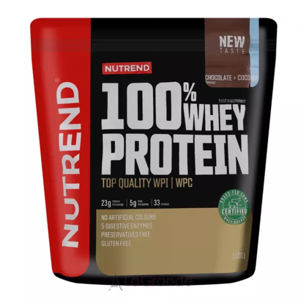 Nutrend 100% Whey Protein Chocolate + Coconut ������� 