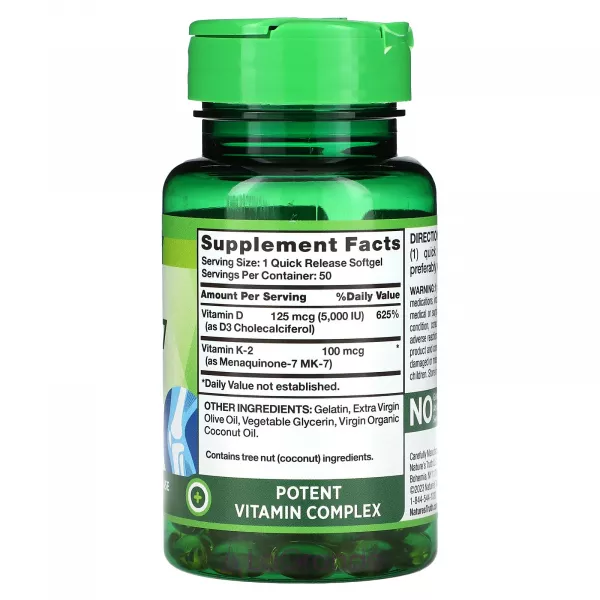 Nature's Truth Ultra K-2 MK-7 plus D3 �������� 