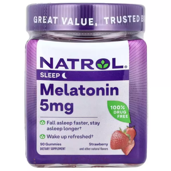 Natrol Melatonin Gummies 5 mg ĳ������ ������� 