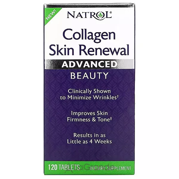 Natrol Collagen Skin Renewal ĳ������ ������� ��� ���������� ���� 