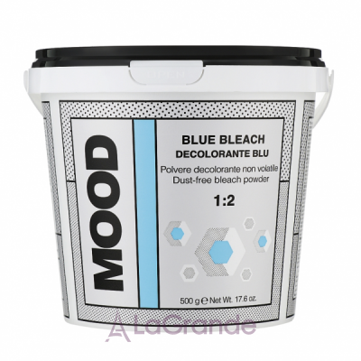 Mood Blue Bleach Powder     