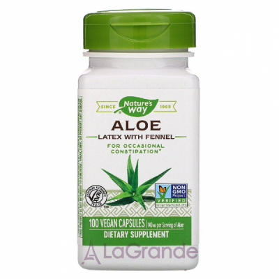 Nature's Way Aloe Latex With Fennel   