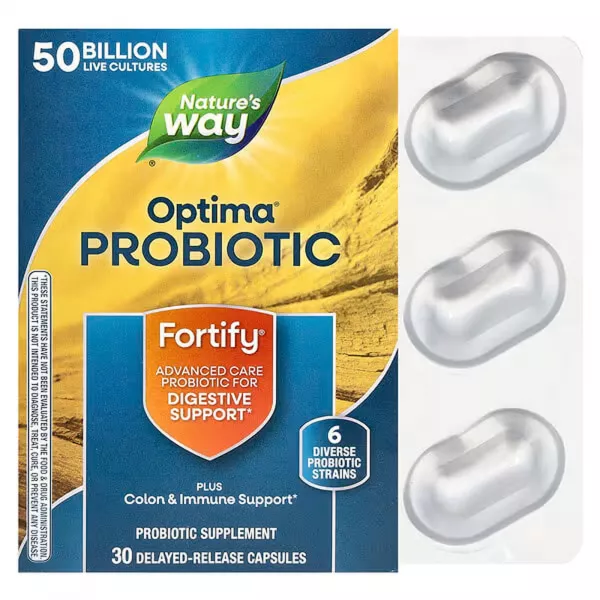 Nature's Way Fortify Optima Probiotic 50 Billion ��������� � ����������� �����������, 50 ���� ���