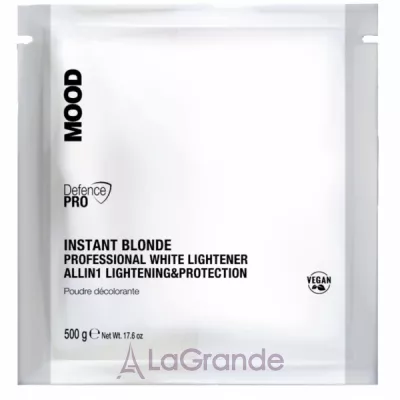 Mood Instant Blonde White Lightener Allin1 Lightening&Protection    
