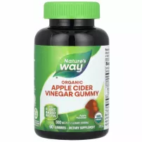 Nature's Way Organic Apple Cider Vinegar Gummies ĳ������ ������� "�������� ����", 500 ��, �������� �������