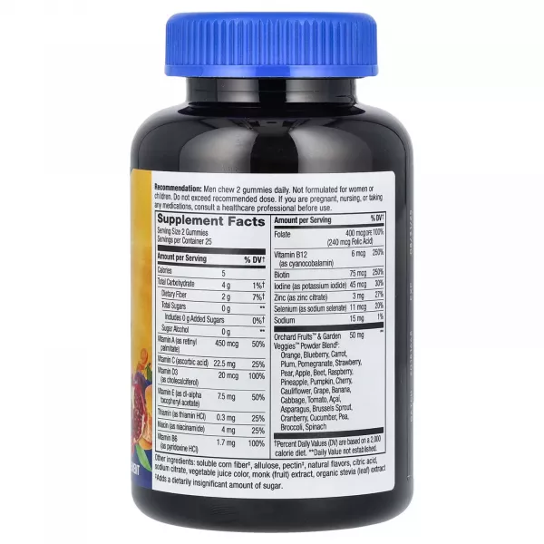 Nature's Way Alive! Men's Gummy Multivitamin Zero Sugar �������� ������������ ��� �������, ��� �����, � ������ �������