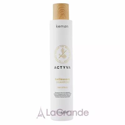 Kemon Actyva Bellessere Shampoo Hair & Body -          