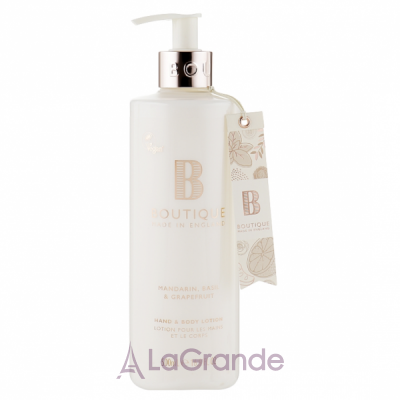 Grace Cole Hand & Body Lotion Boutique Mandarin, Basil & Grapefruit      