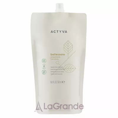 Kemon Actyva Bellessere Shampoo Hair & Body Pouch Bag -           (refill)