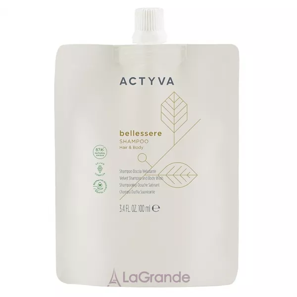 Kemon Actyva Bellessere Shampoo Hair & Body Pouch Bag �������-���� ��� ������� �� ��� ��� � ����� ������ �� ����� (refill)