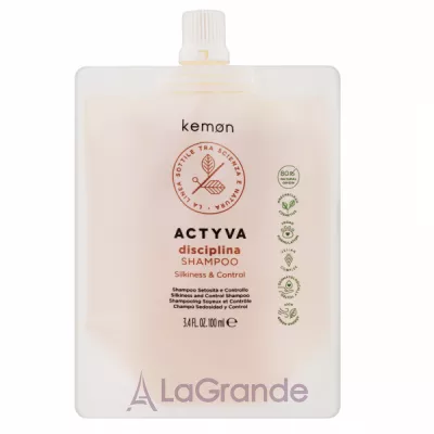 Kemon Actyva Disciplina Shampoo Pouch Bag     (refill)