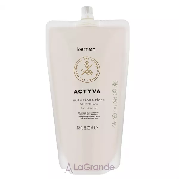 Kemon Actyva Nutrizione Ricca Shampoo Rich Nutrition ������� ��� ����� ����� ����� (refill)