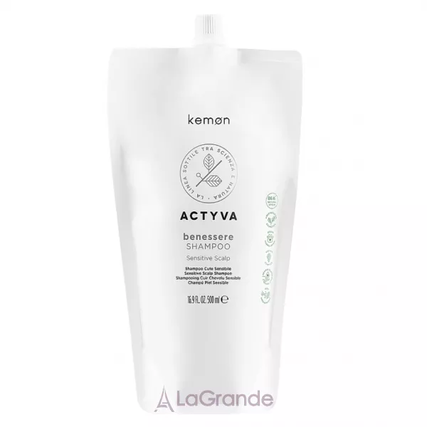 Kemon Actyva Benessere Shampoo Pouch Bag ������� ��� �������������� ���� ������ (refill)