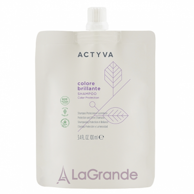 Kemon Actyva Colore Brillante Shampoo Pouch Bag     (refill)