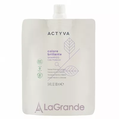 Kemon Actyva Colore Brillante Shampoo Pouch Bag     (refill)