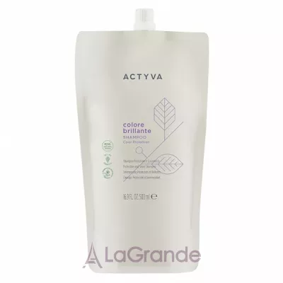 Kemon Actyva Colore Brillante Shampoo Pouch Bag     (refill)