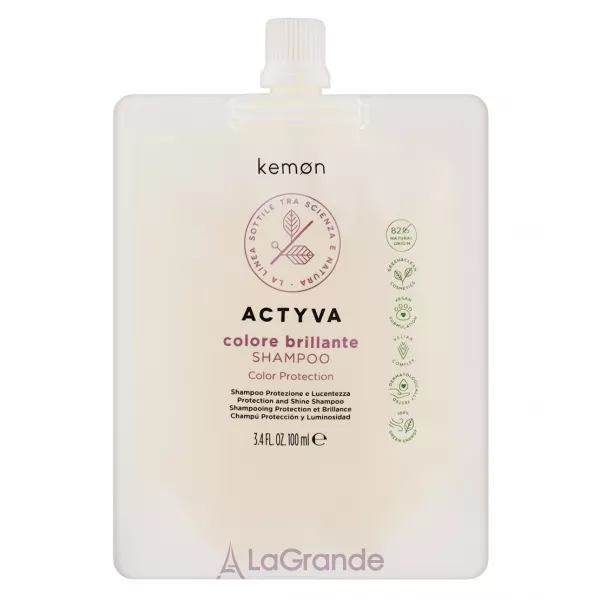 Kemon Actyva Colore Brillante Shampoo Pouch Bag ������� ��� ����������� ������� (refill)