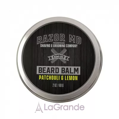 Razor MD Beard Balm Patchouli & Lemon      
