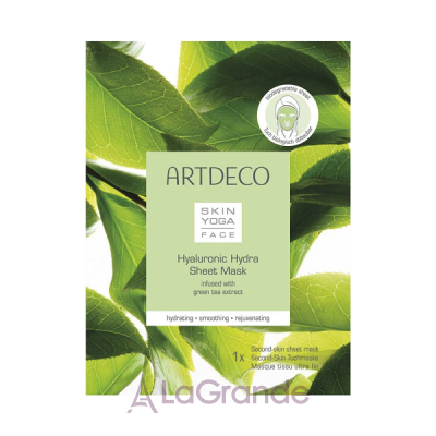 Artdeco Skin Yoga Face Hyaluronic Hydra Sheet Mask      
